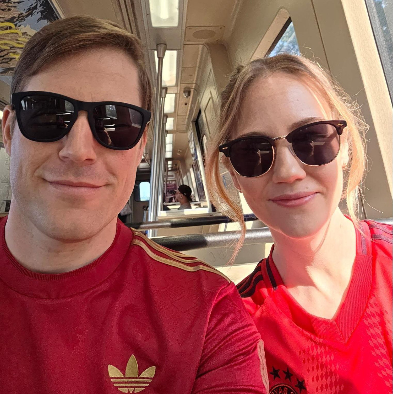 Our first Bayern Munchen game (in Atlanta) and what would turn out to be the worst day of Zach's life.