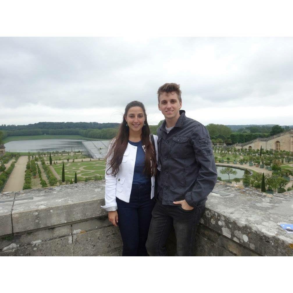 Visiting the gardens of the Palace of Versailles during a trip to Paris / Visitando los jardines del Palacio de Versalles durante una escapada a París