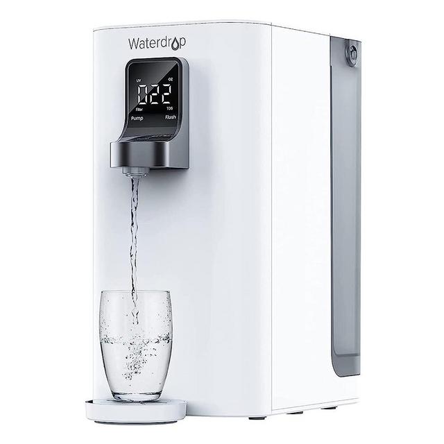 Waterdrop Reverse Osmosis System Countertop, 4-Stage Countertop RO Water Filter System, Countertop Water Filtration System, 3:1 Pure to Drain, BPA Free, No Installation Required, WD-K19-S