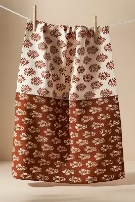 Trudy Block Print Dish Towel