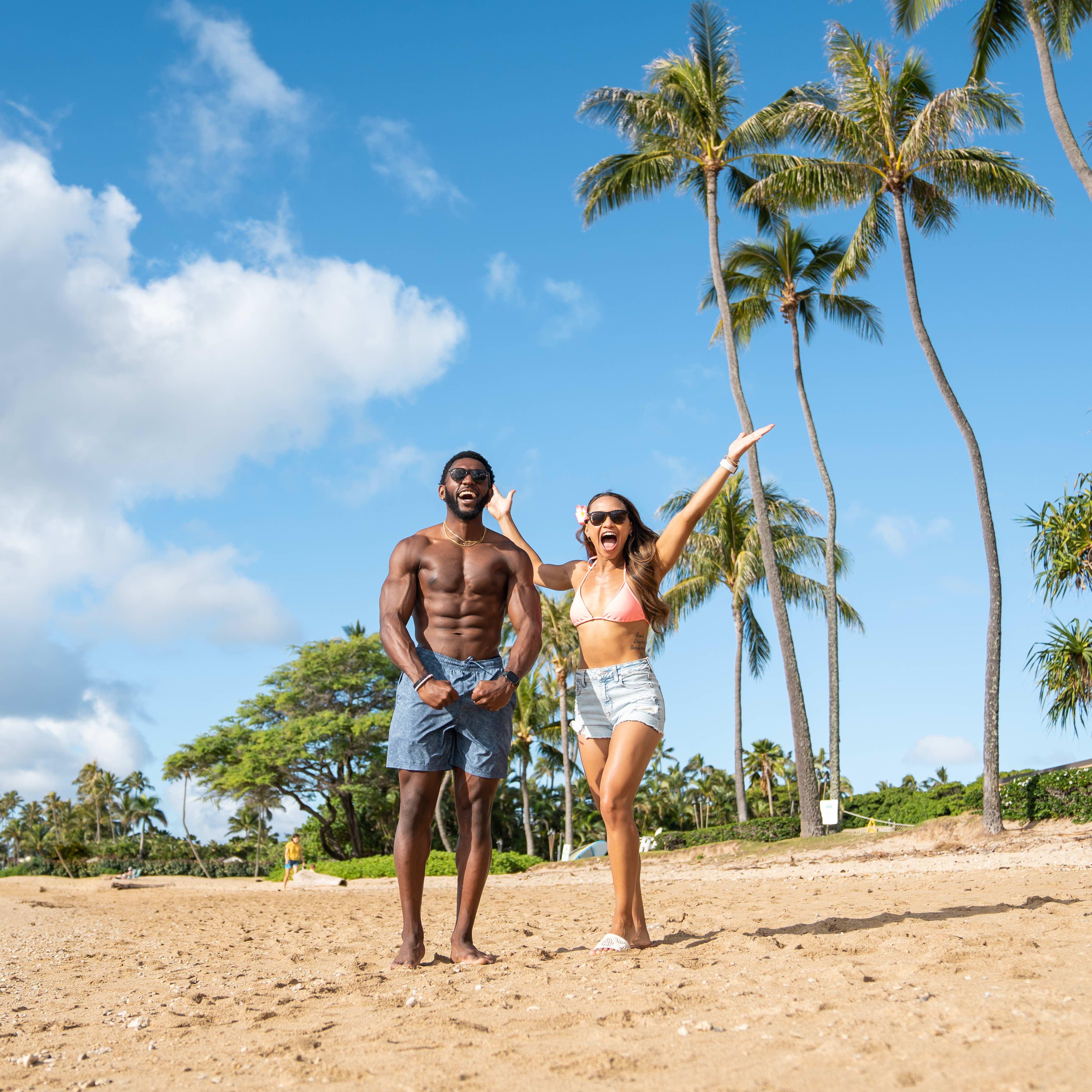 In our favorite place- Hawaii! 