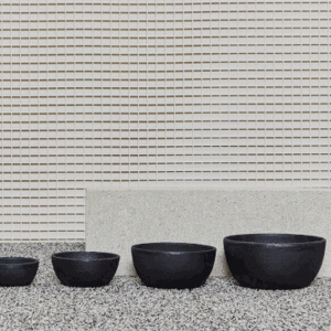Small Set of 3 Cast Iron Bowls
