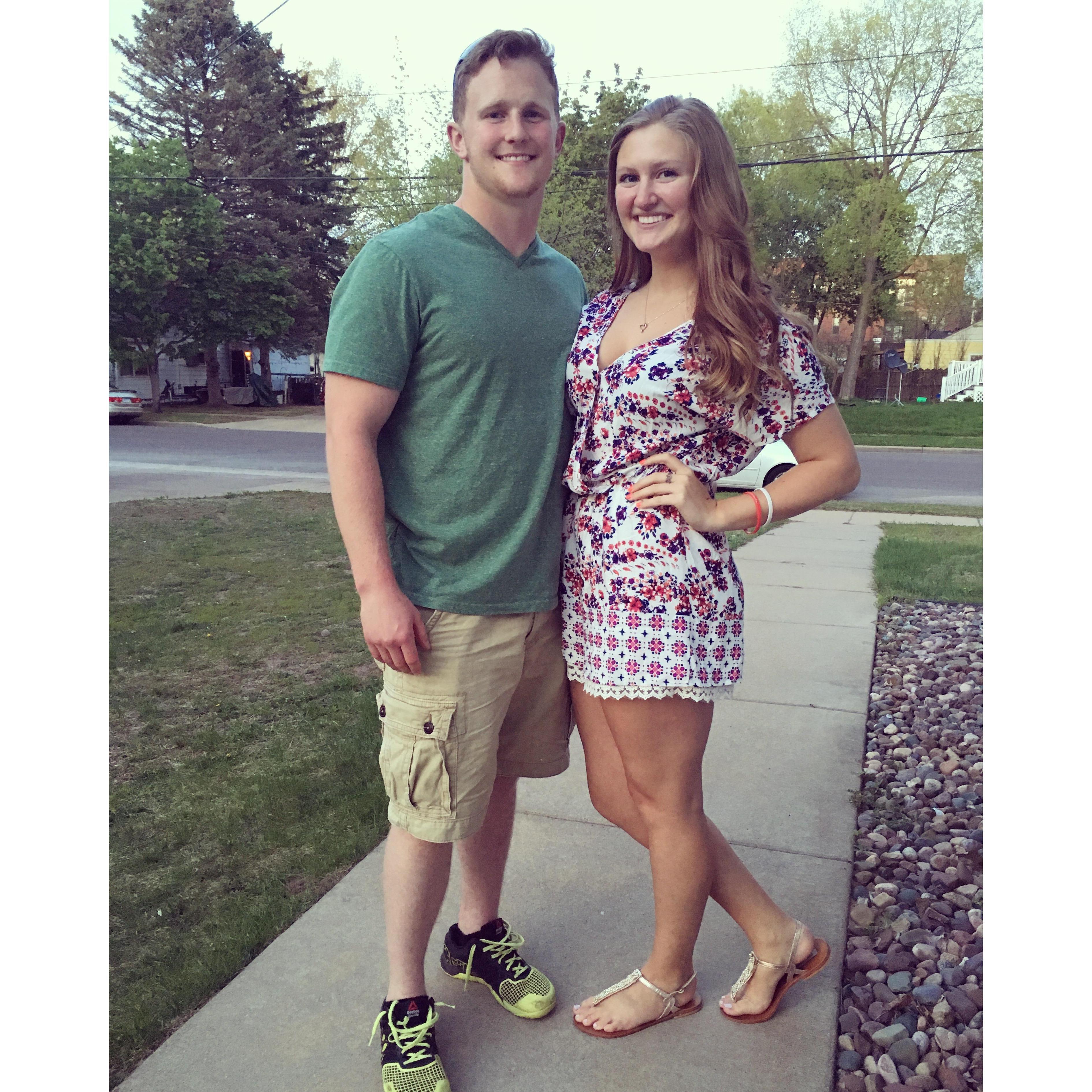 Anniversary dinner date!