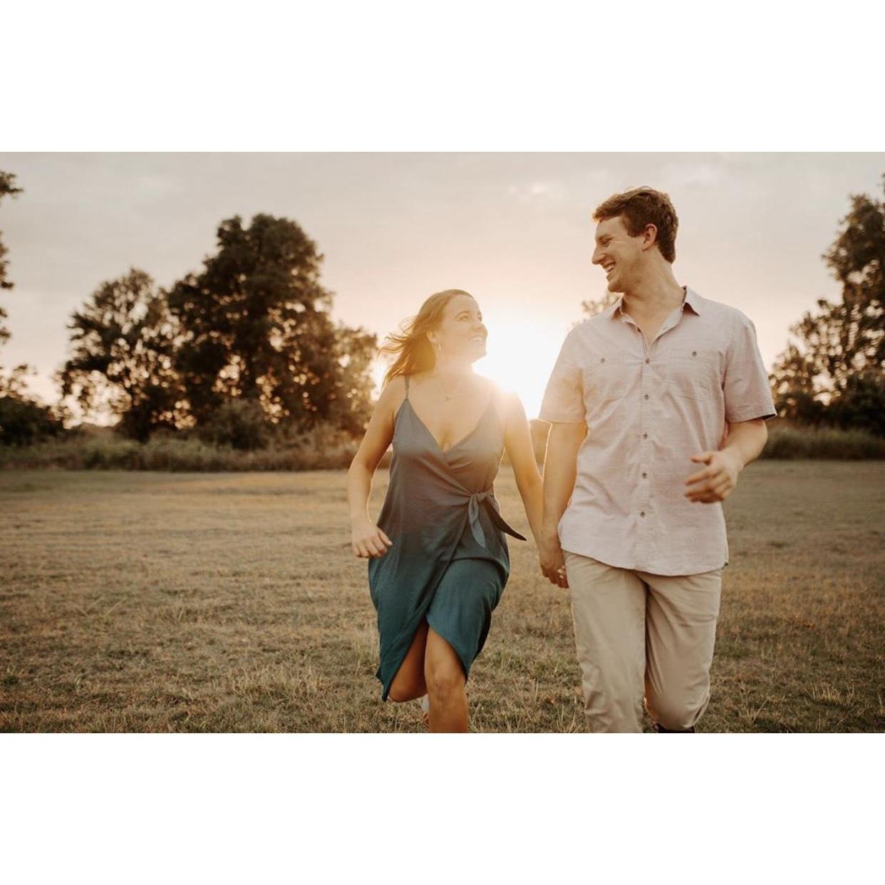 Just us running through a field!