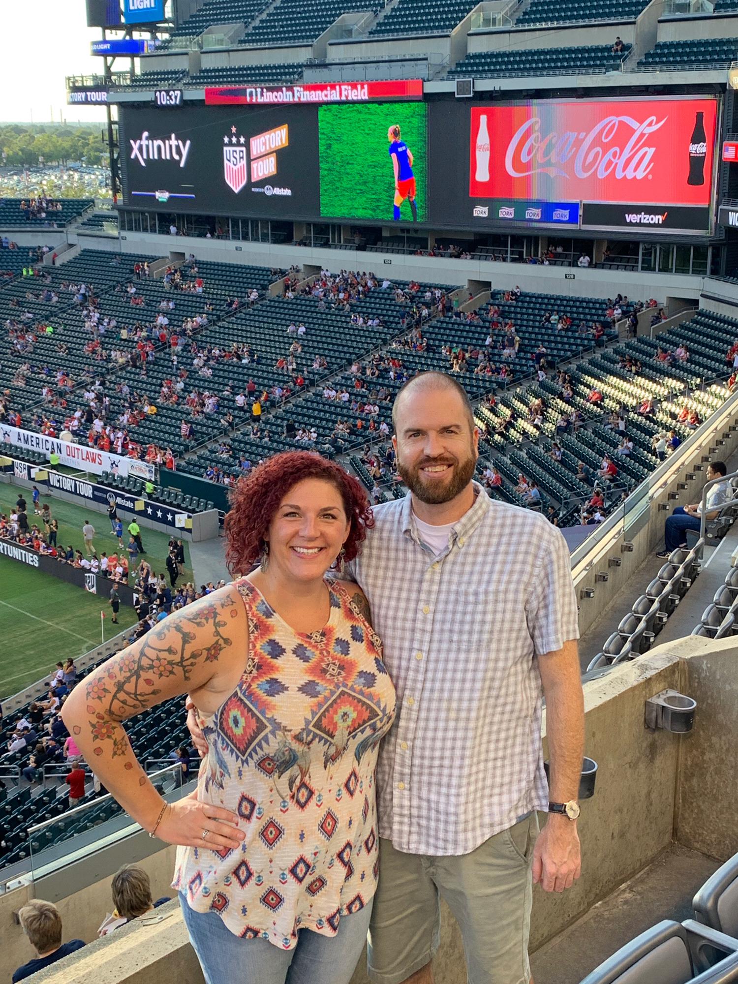 USA Women's Soccer team tour!