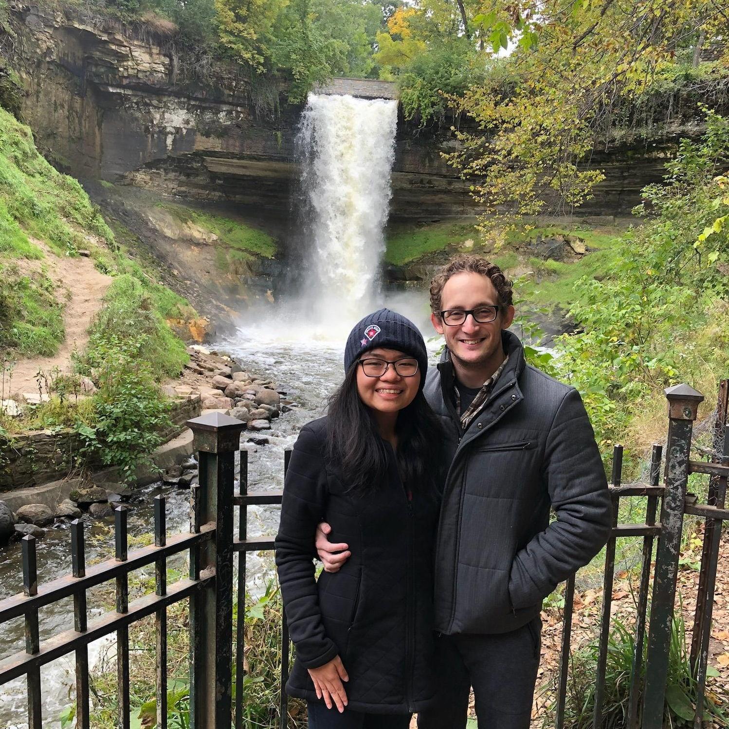 A favorite date spot. Minnehaha Falls. September 2018.