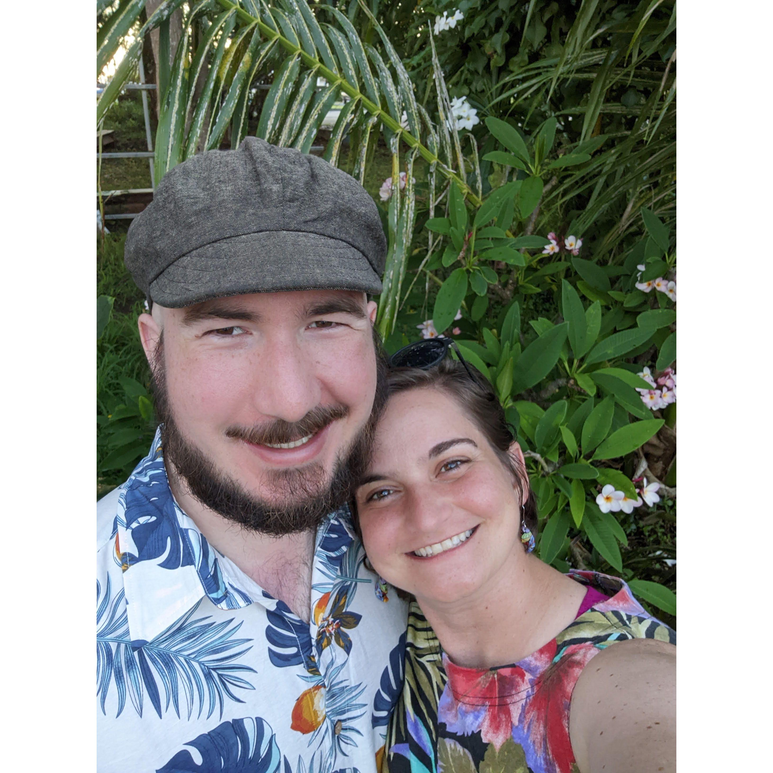 Our trip to Guam fell between proposals. Bryce got to enjoy island life for almost two weeks!