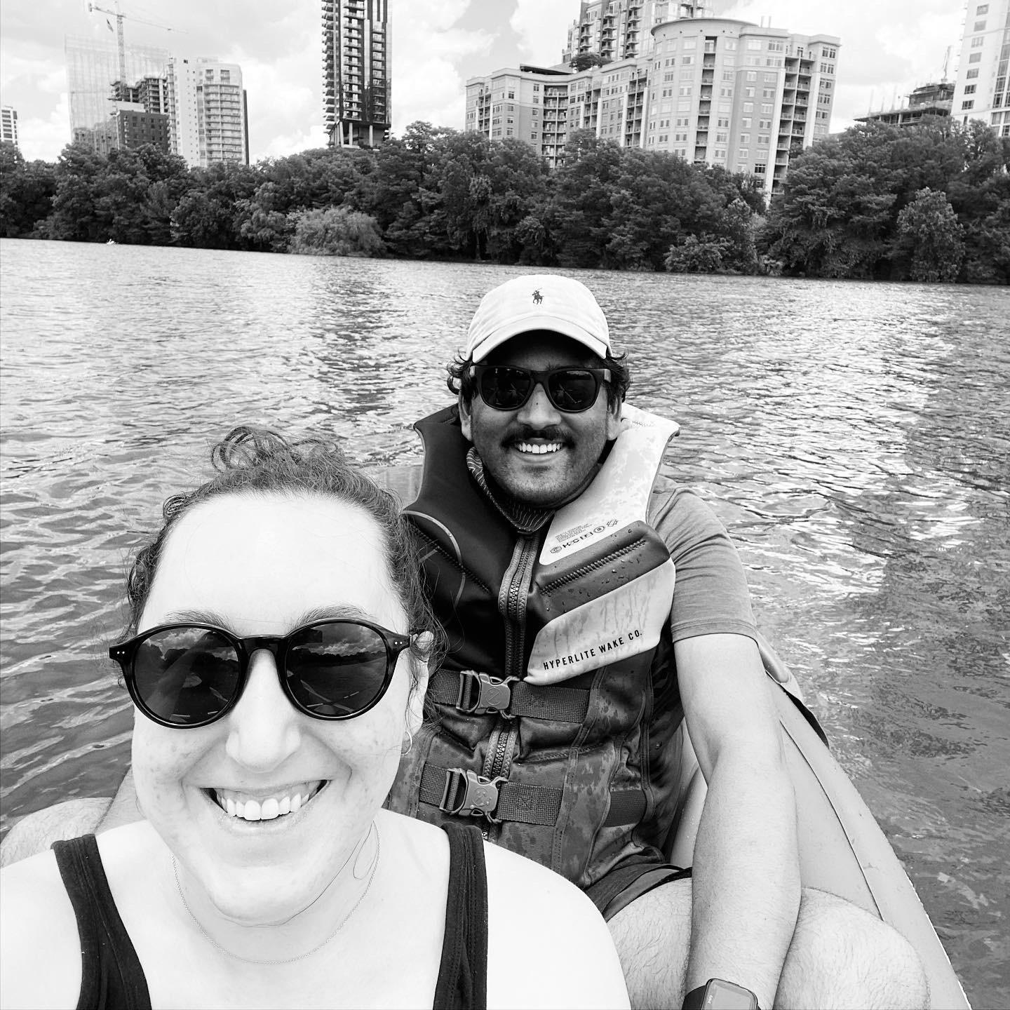 Kayaking on Ladybird Lake