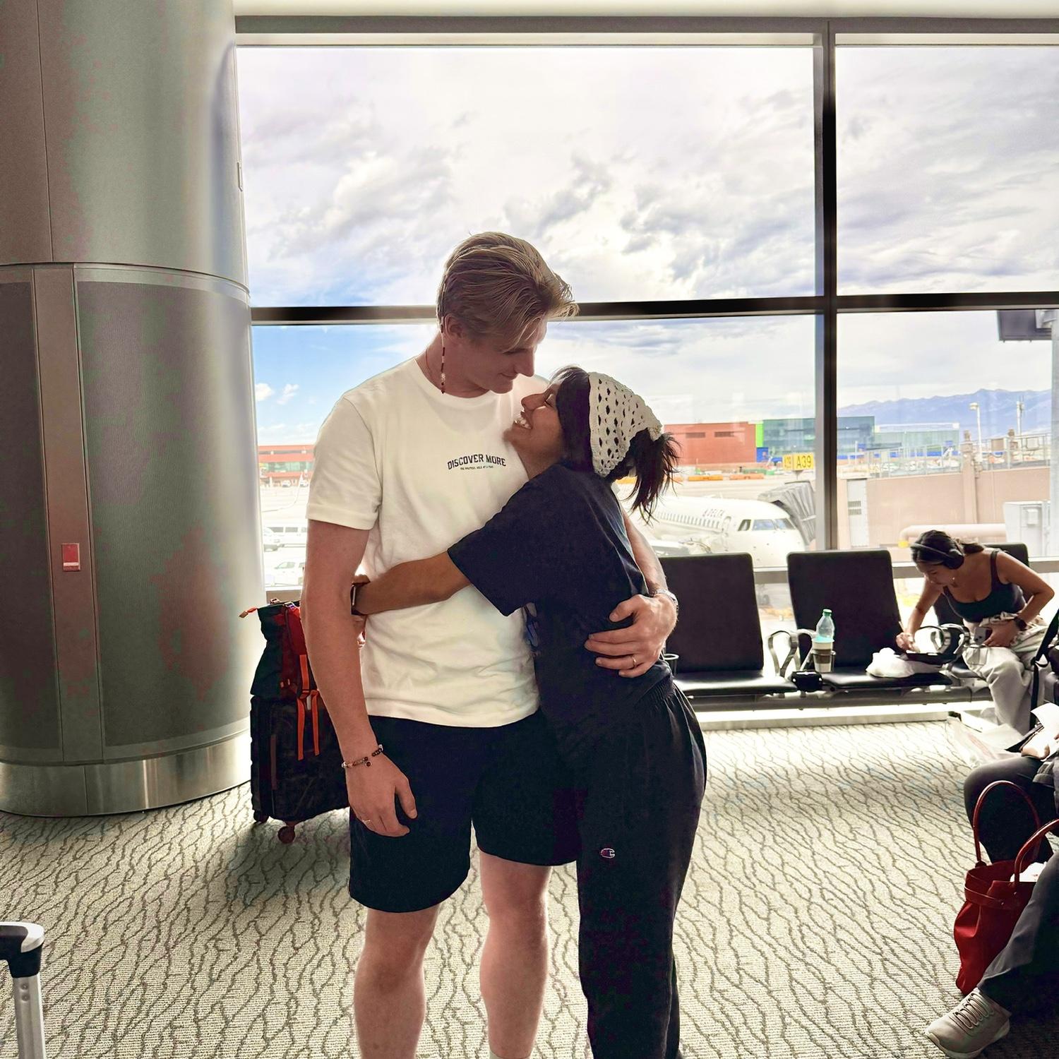 Anna left to Europe
