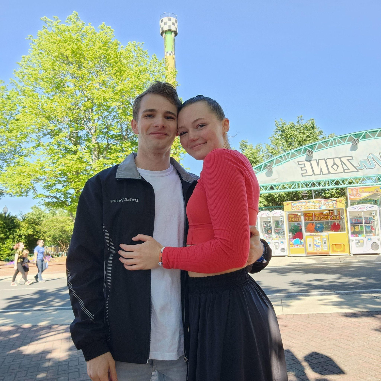 1st Carowinds trip together!