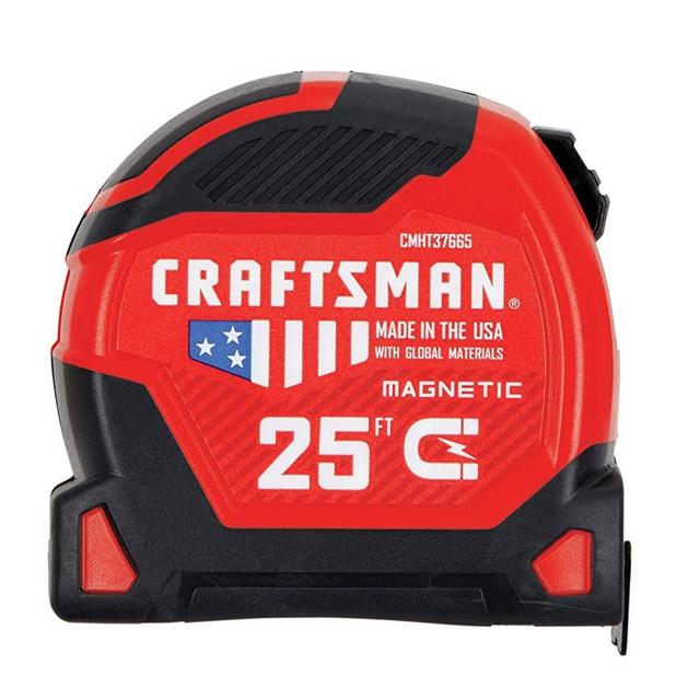 CRAFTSMAN Tape Measure, PROREACH, 25-Foot (CMHT37665S)