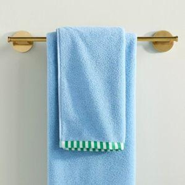 The Sloane Stripe Blue Hand Towels
