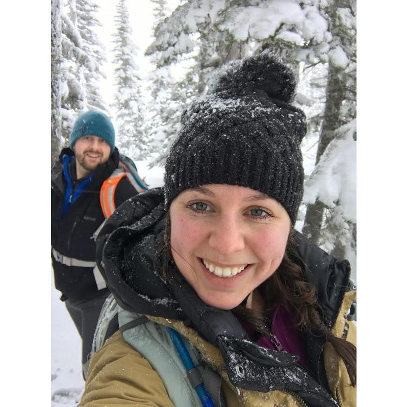 Snowshoeing near Mt. Rainier, 2017