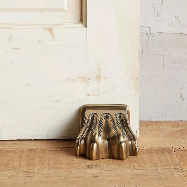 Antiqued Claw Doorstop