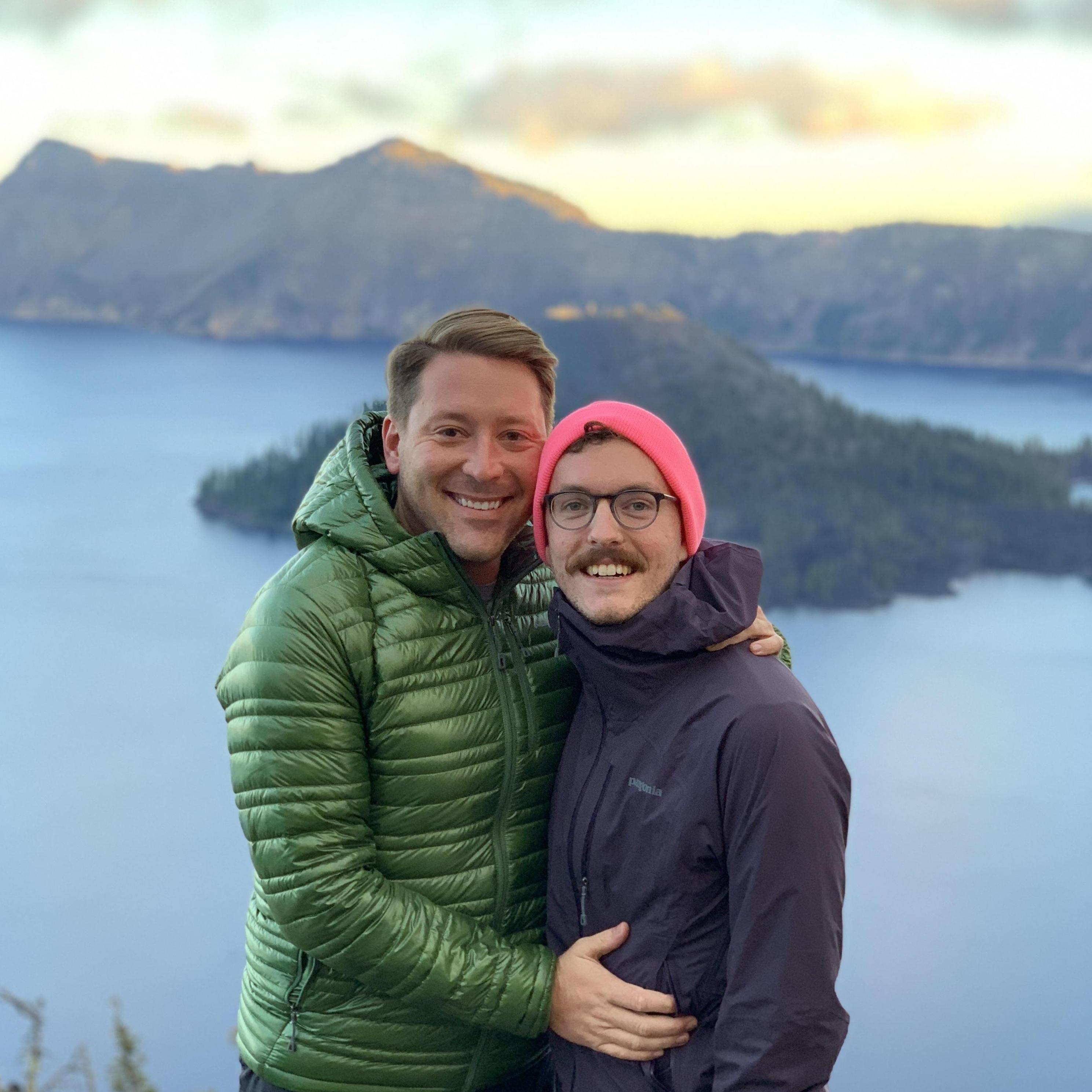 On our road trip, Crater Lake