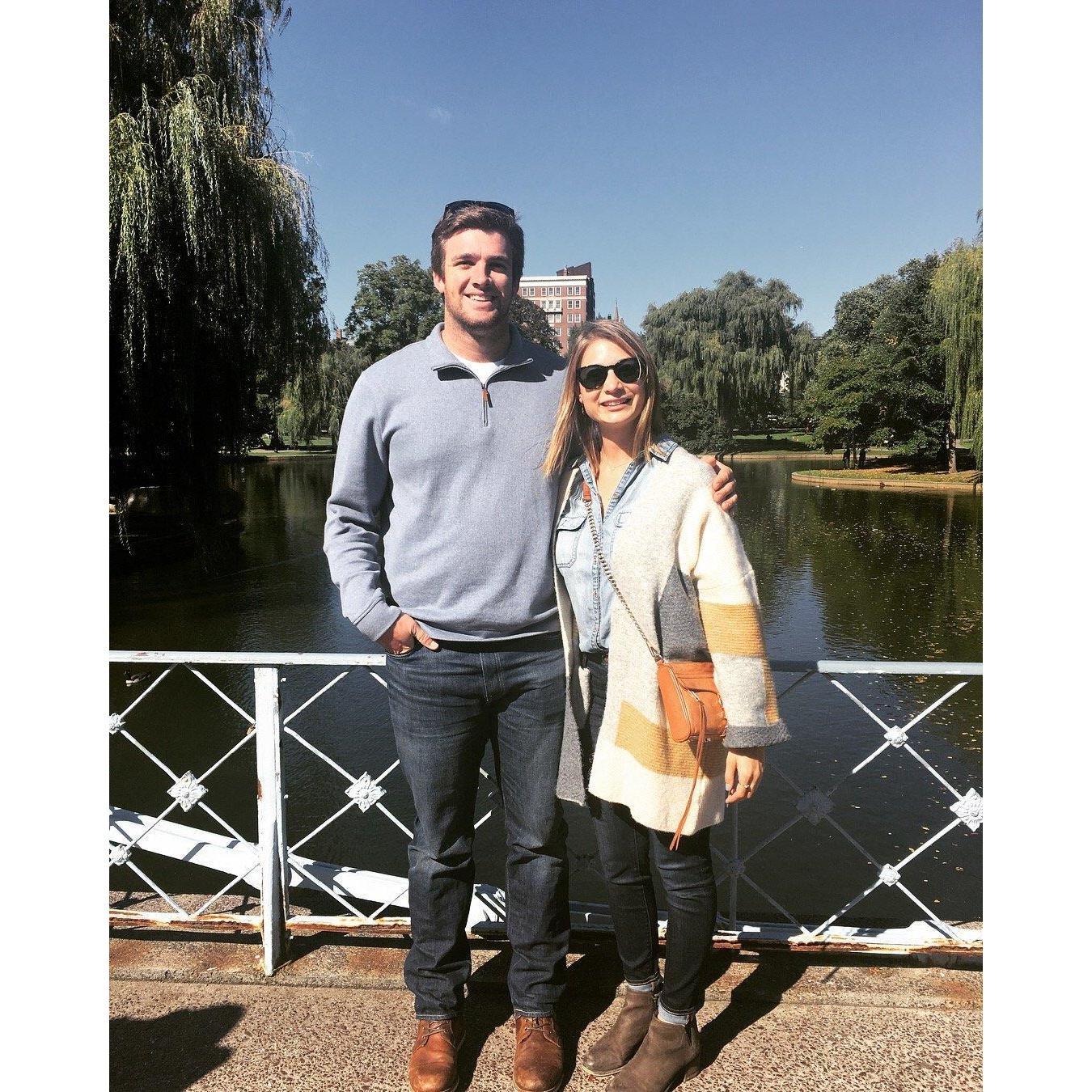 We contemplated a move to Boston....