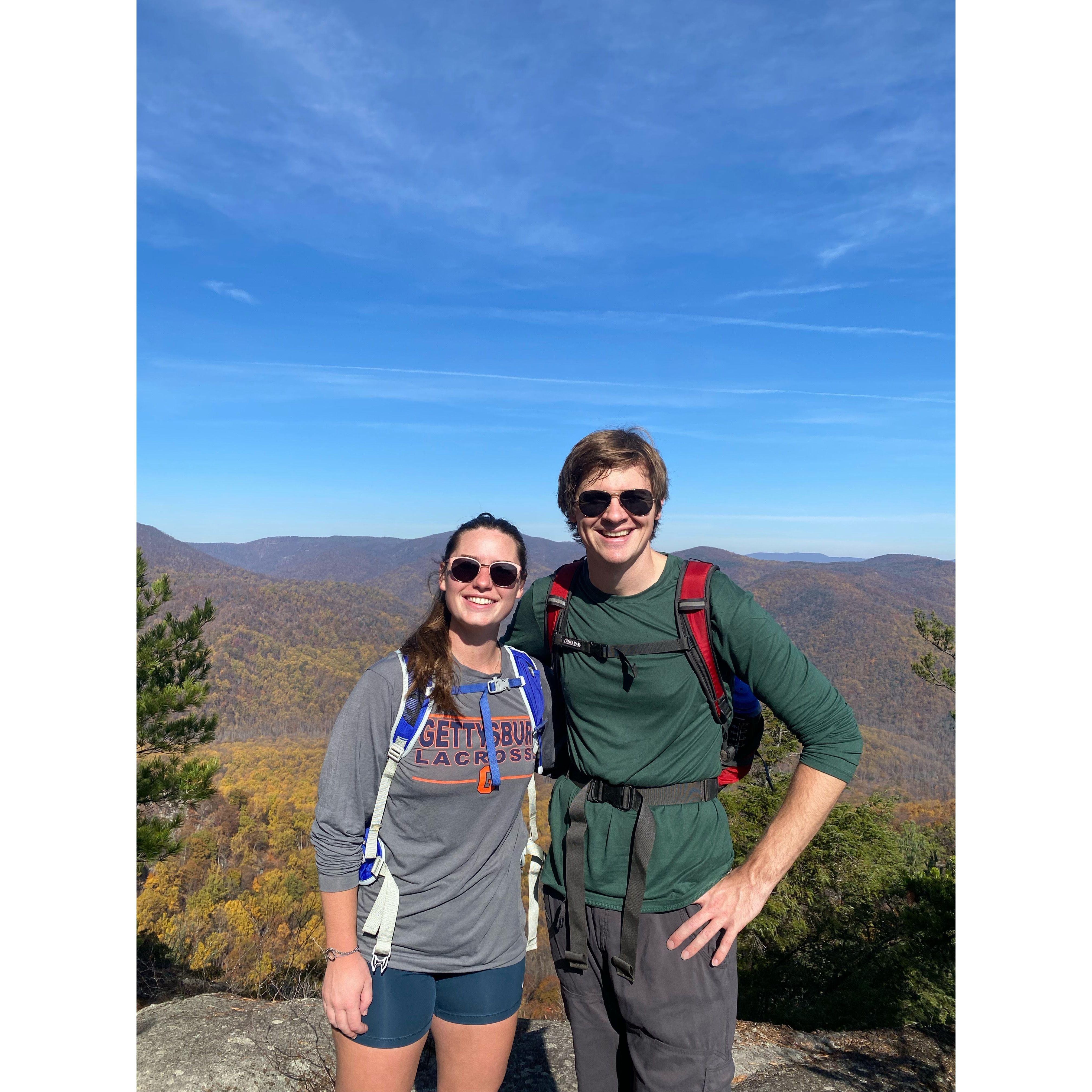 Our climb up Old Rag, 2024