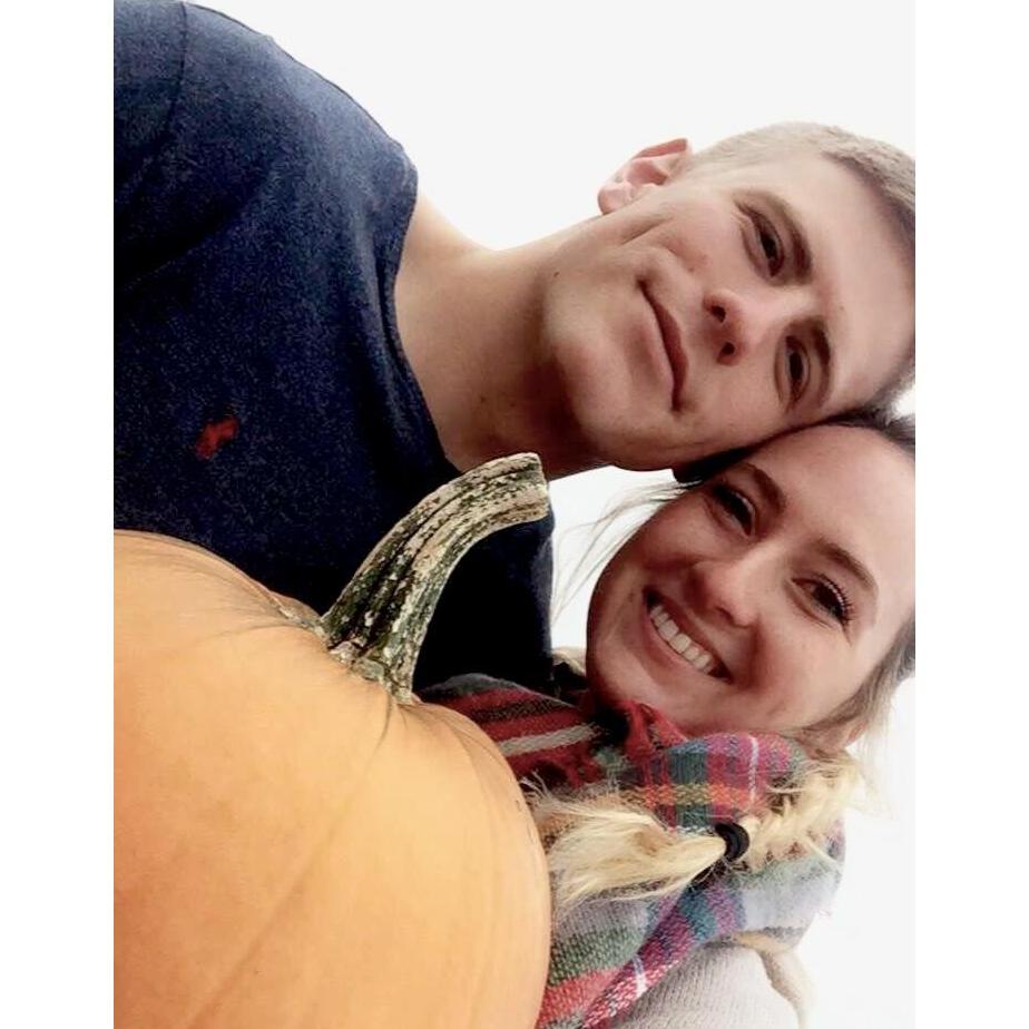 Our first date to the Pumpkin Patch that I refused to admit was a date because I was in denial about Aaron actually liking me.