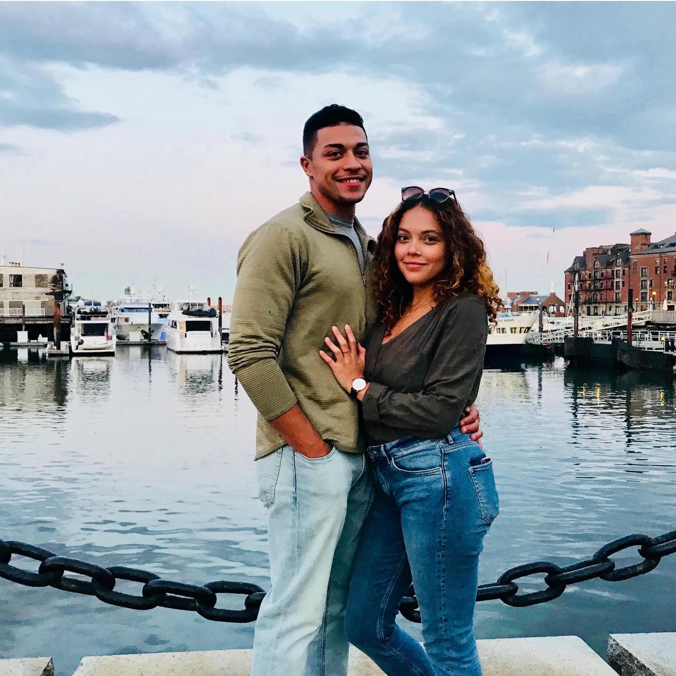 This day after Natasha was bartending, Christian and his college friends all came to visit and tour the North End. - September 2017