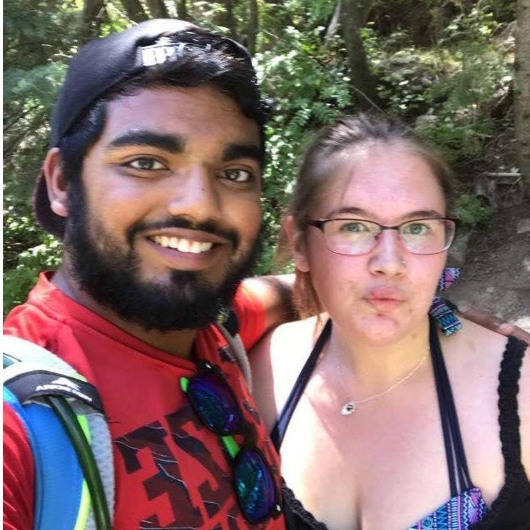 First date in SLC--Donut Falls!