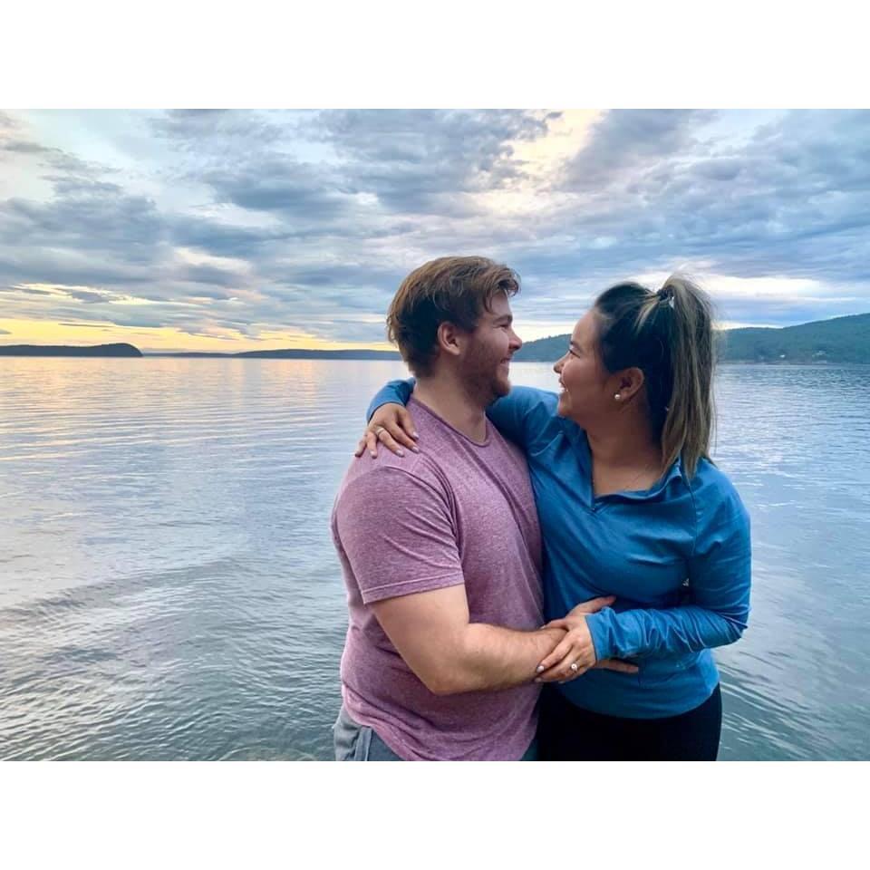 A sweet moment captured by one of my friends.
