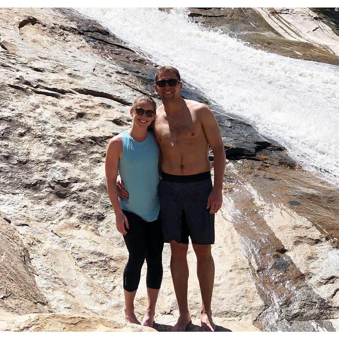 Another hike in CA that resulted in "sliding" down this waterfall!