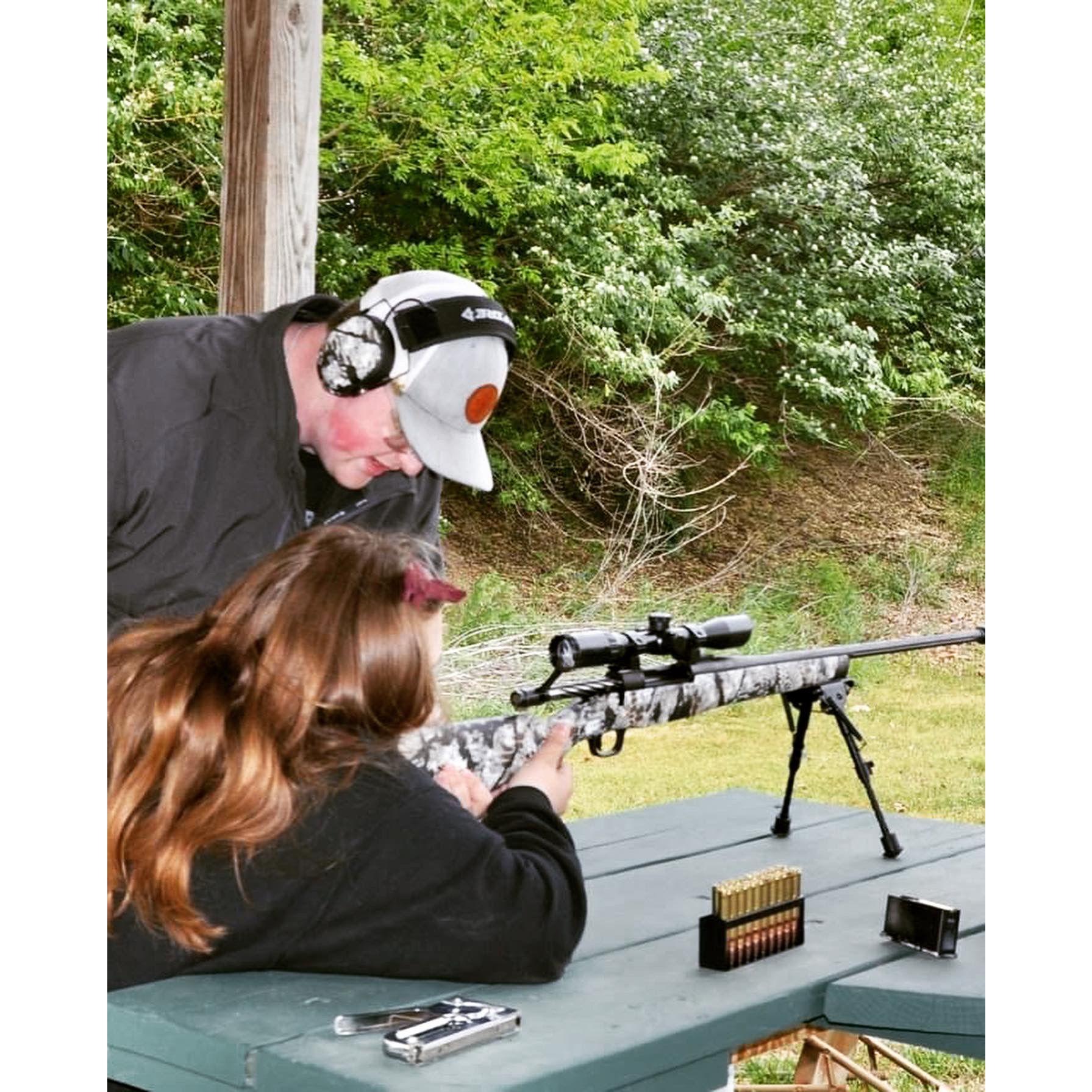 Our first time shooting together