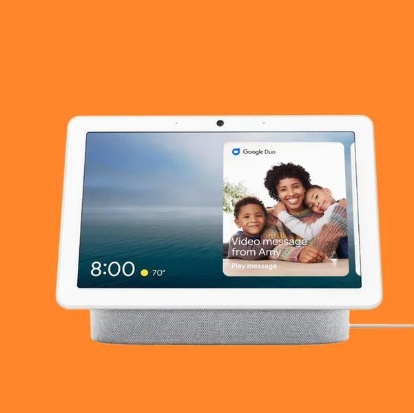 Nest Hub Max - 10" Smart Home Display with Google Assistant - Charcoal