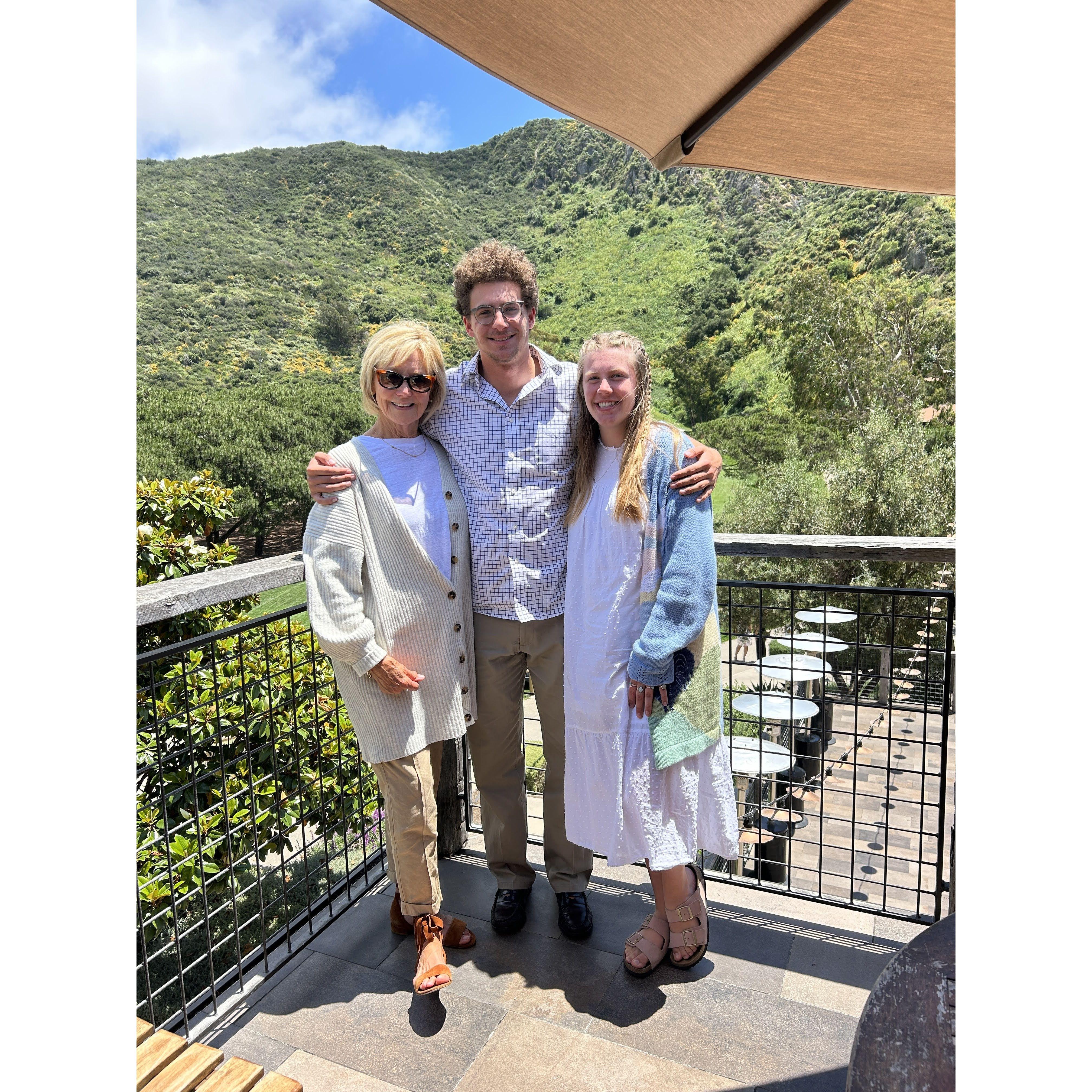 visiting Linda in Laguna!