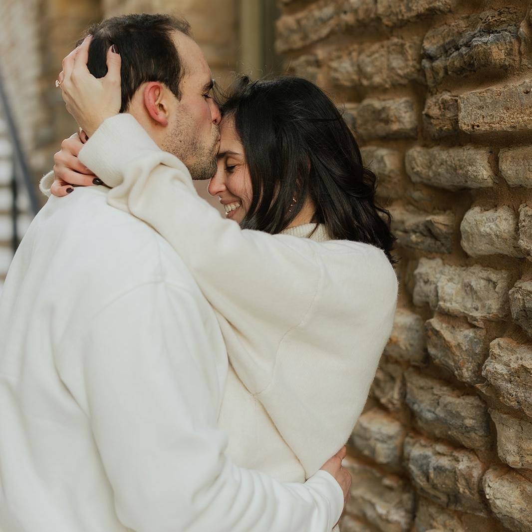 Engagement photos in Northfield, MN.