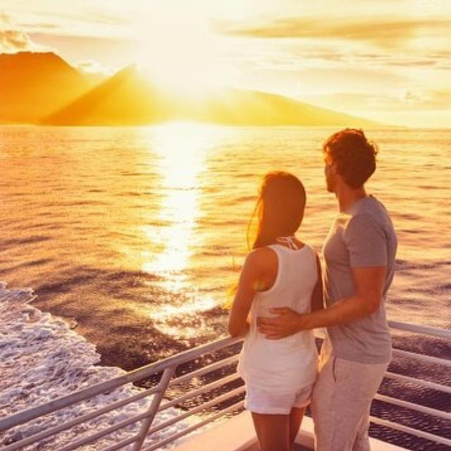 Sunset catamaran cruise for 2