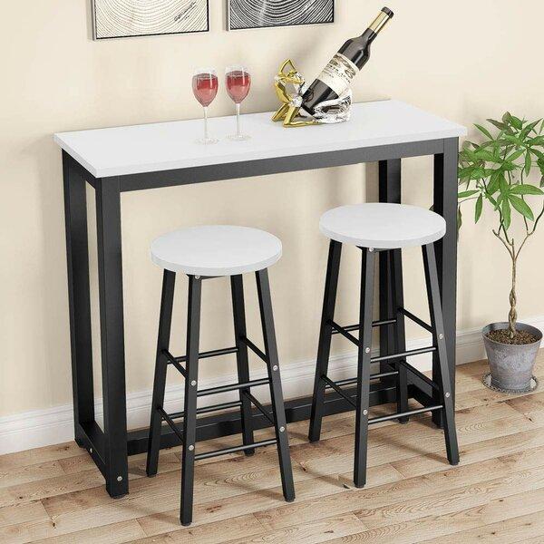 Dining Set with Stools