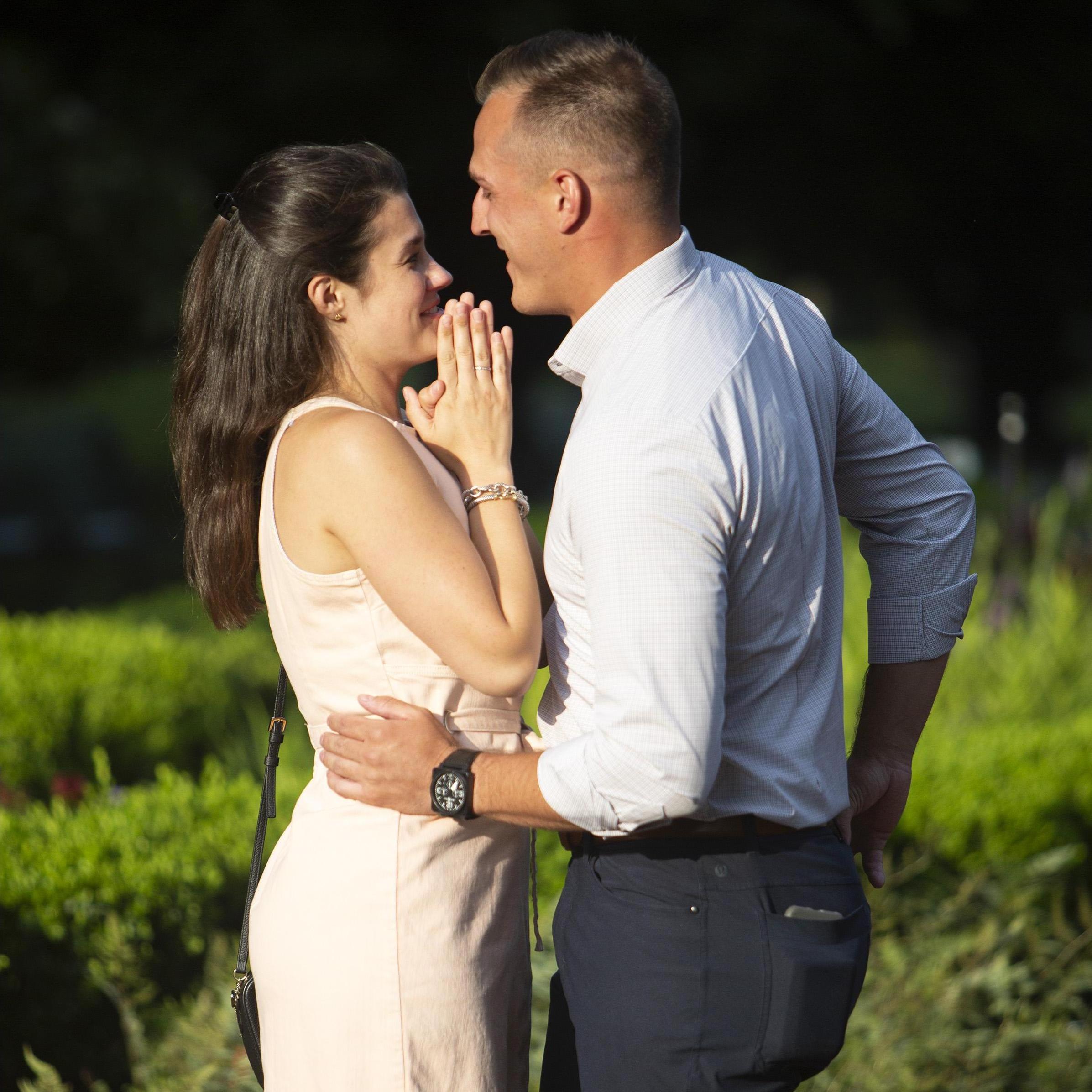 Right before the big moment, Kelsey told Jared that he'd better not be joking...