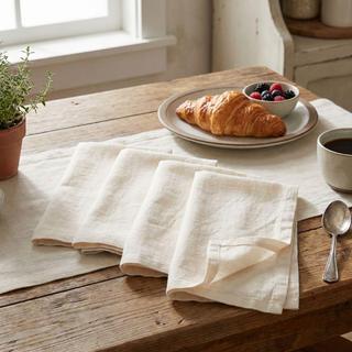 Verona Stonewashed Linen Napkin, Set of 4