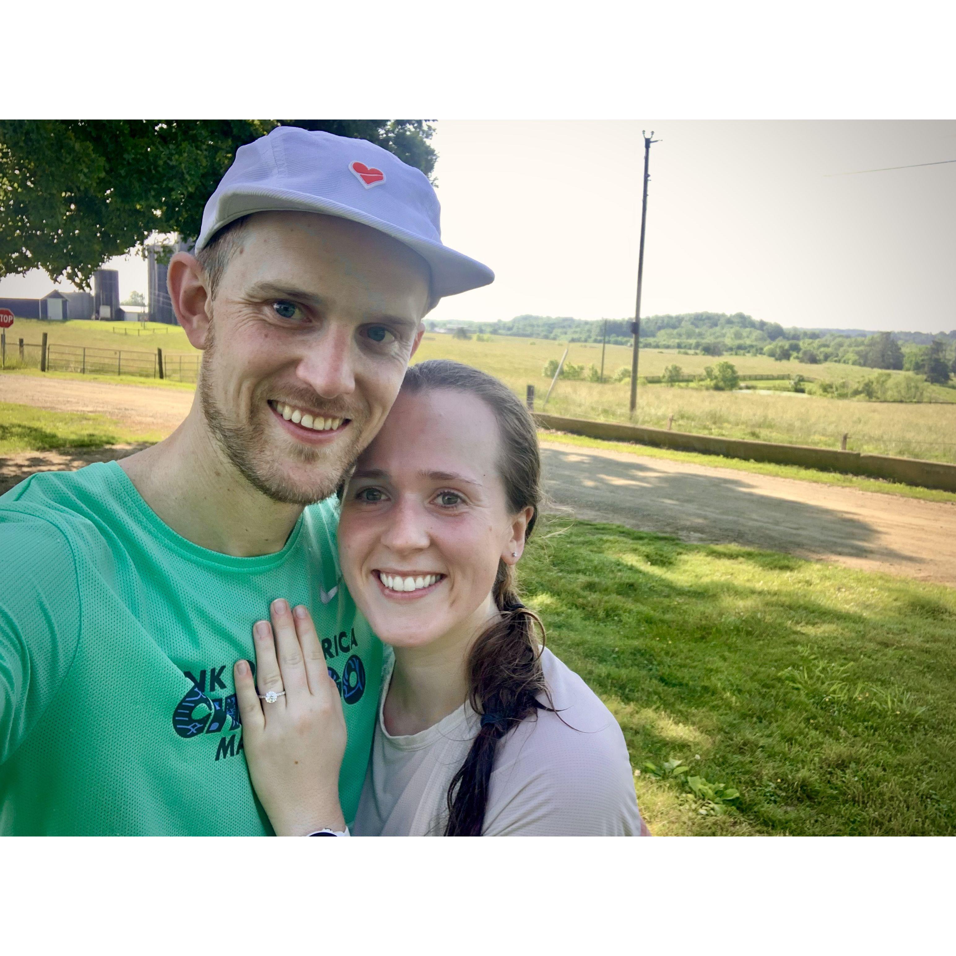 SHE SAID YES!