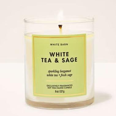 White Tea & Sage Candle