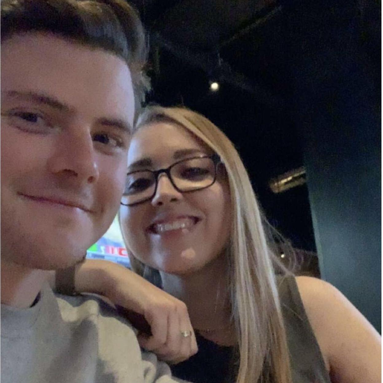 One of our first dates!