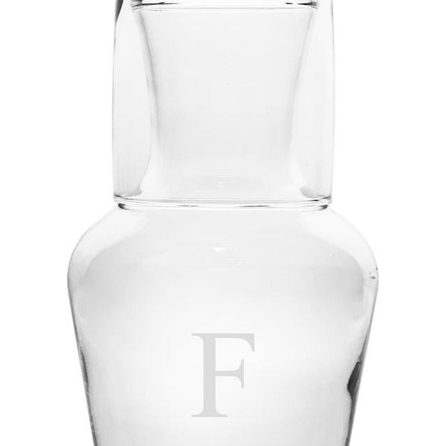 Monogram Bedside Water Carafe Set - Initial C