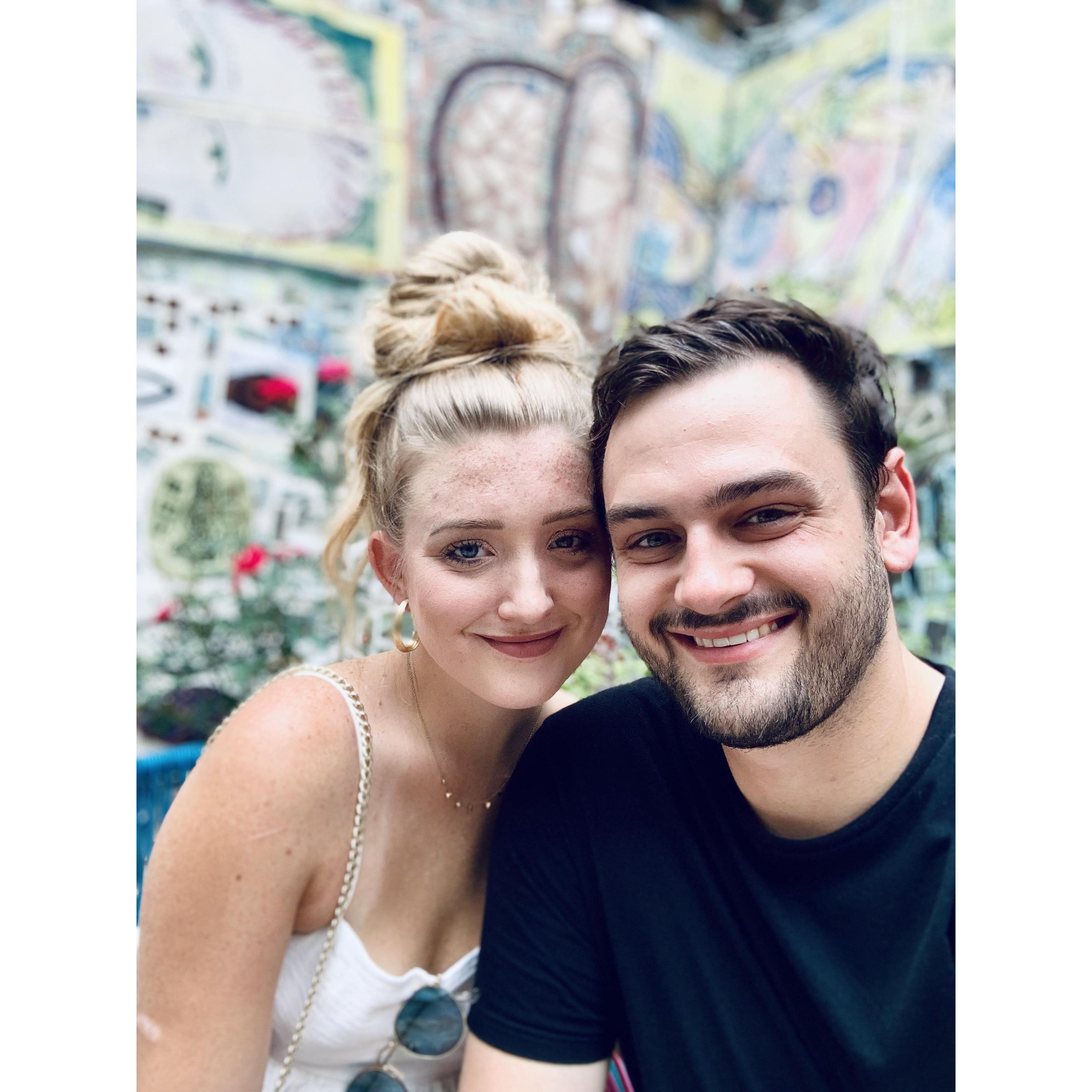 Exploring Philadelphia together