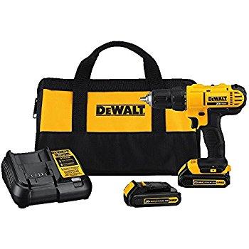 DEWALT DCD791D2 20V MAX XR Li-Ion 0.5" 2.0Ah Brushless Compact Drill/Driver Kit