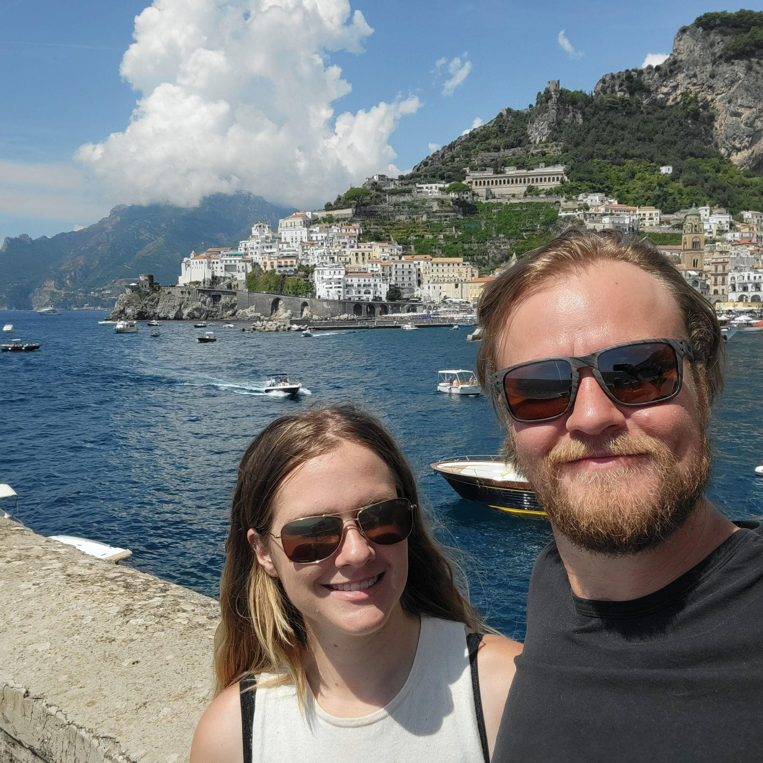 Italy on the Amalfi coast