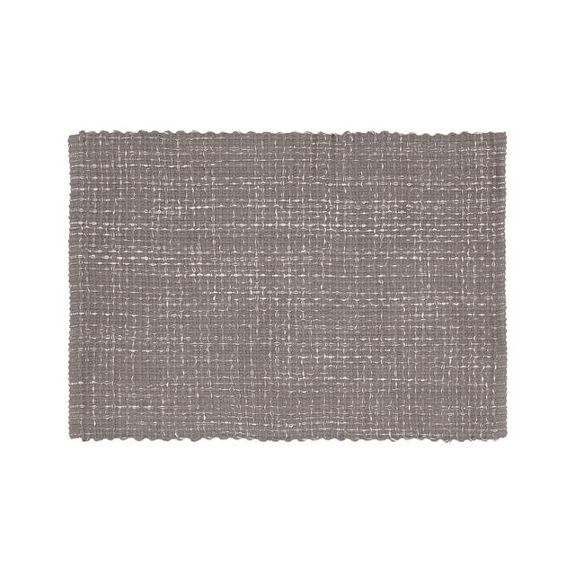 Della Grey Cotton Flat Weave Rug 2'x3'