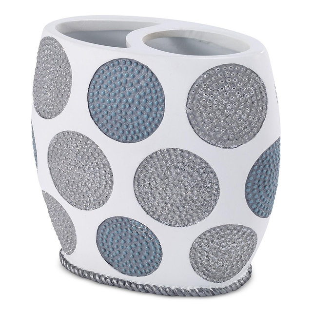 Avanti Dotted Circle Toothbrush Holder
