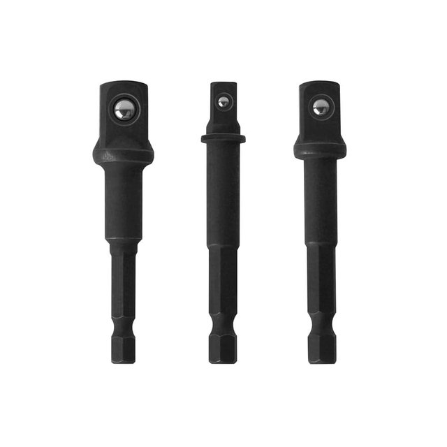 DW2541IR, DW2542IR, DW2547IR for DeWalt Socket Adapter Set,Impact Grade Socket Adapter Set,1/4", 3/8", 1/2" Drive Drill Socket Adapter,3-pcs (3pcs)