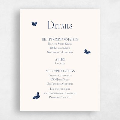 Navy, Blue Wedding Enclosure - Merryton