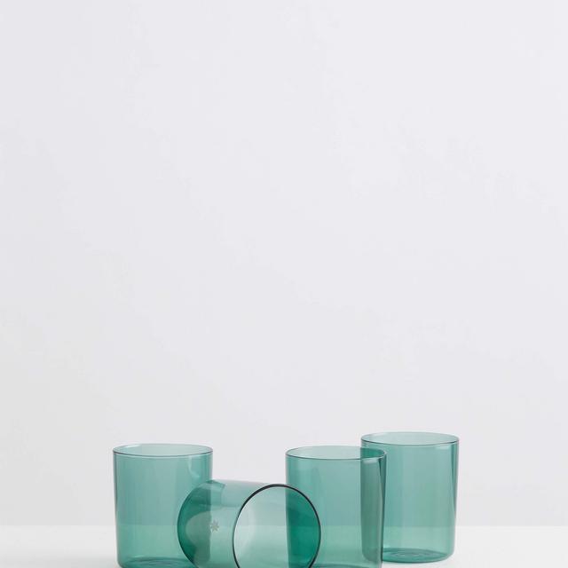 4 GOBELETS- Teal