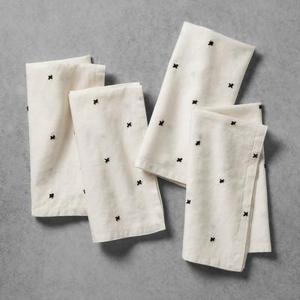 X Pattern Napkins (Set of 4) - Cream - Hearth & Hand™ with Magnolia