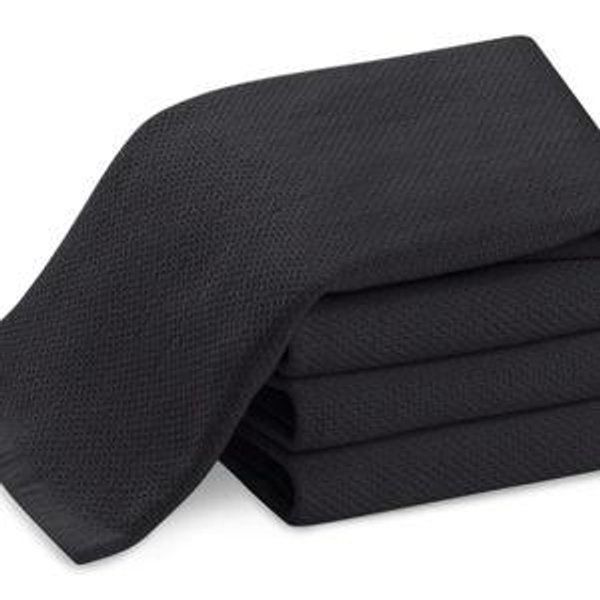 Williams Sonoma All Purpose Towels, Set of 4, Jet Black