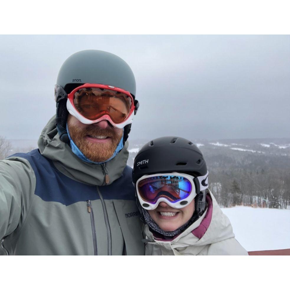 Lutsen skiing in zero degrees