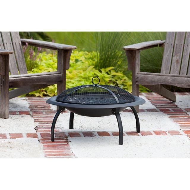 Dorsett Steel Wood Burning Fire Pit